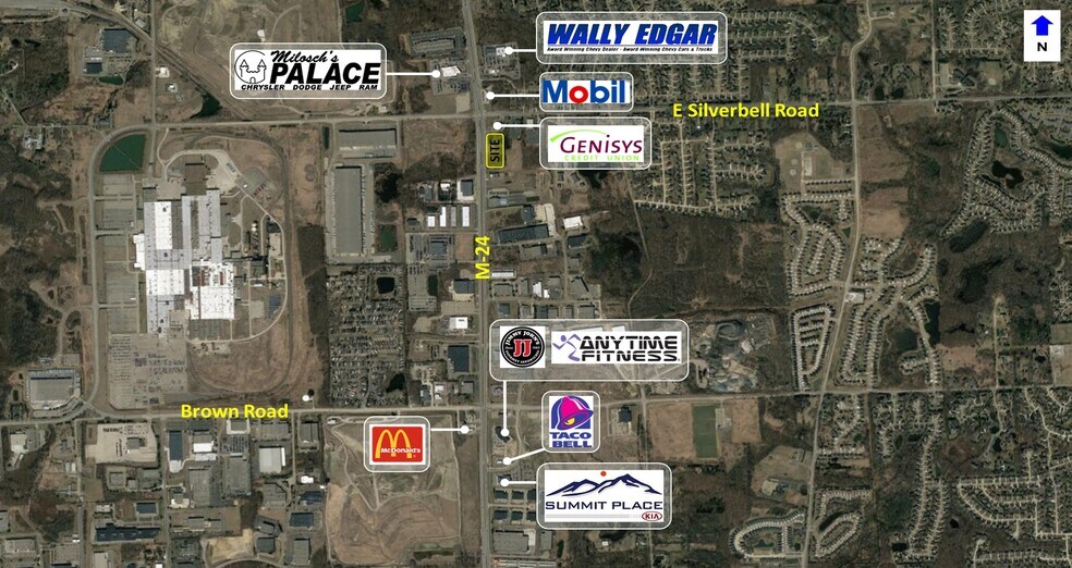 Primary Photo Of 4117 S Lapeer Rd, Orion Township Freestanding For Lease