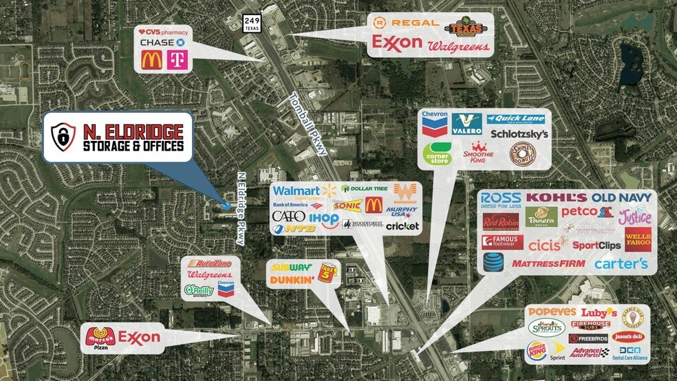 More Photos Of 18207 N Eldridge Pky, Tomball Warehouse For Lease