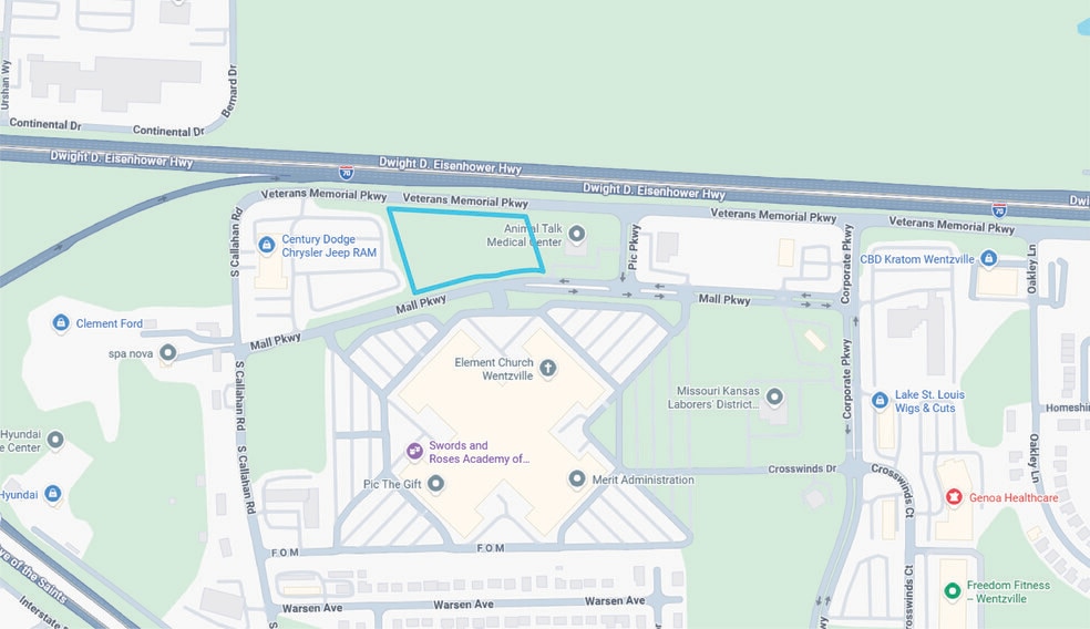 More Photos Of Veterans Memorial Pky @ Mall Pky, Wentzville Land For Sale