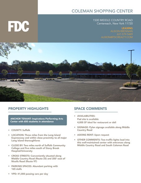 More Photos Of 1500 Middle Country Rd, Centereach Unknown For Lease