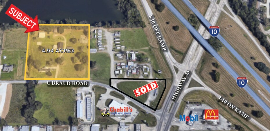 Primary Photo Of 31526 C Braud Rd, Geismar Land For Sale