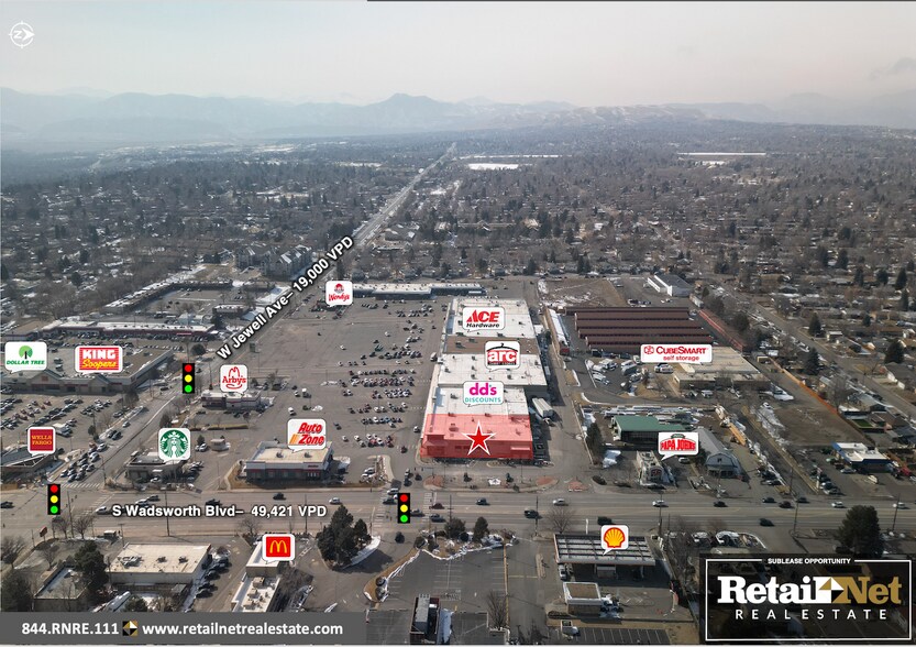 More Photos Of 7665 W Jewell Ave, Lakewood General Retail For Lease