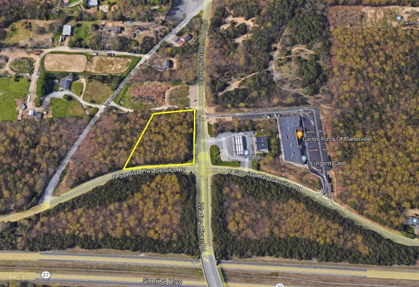 Primary Photo Of N Service Rd @ Wading River Rd, Center Moriches Land For Sale