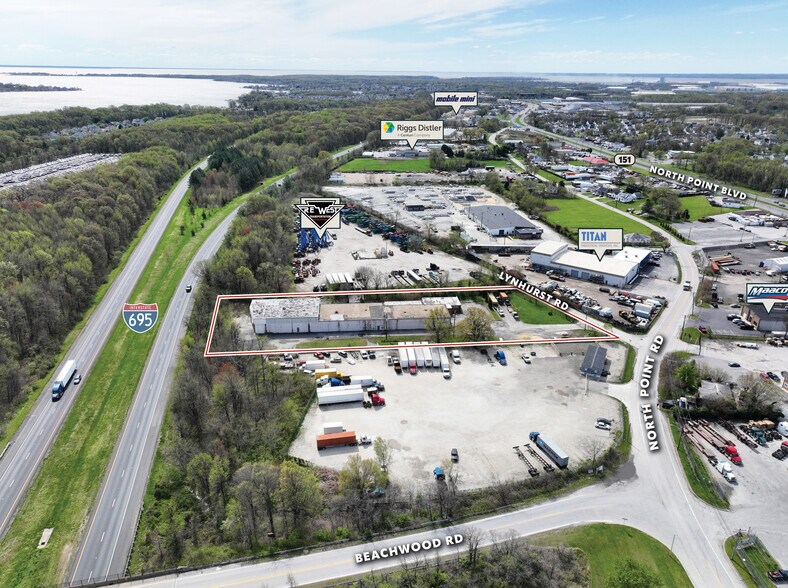 More Photos Of 8100 Lynhurst Rd, Baltimore Warehouse For Sale