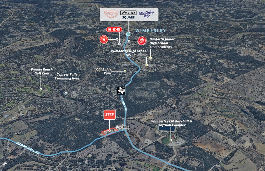 Primary Photo Of 2935 Jacobs Well rd, Wimberley Land For Sale