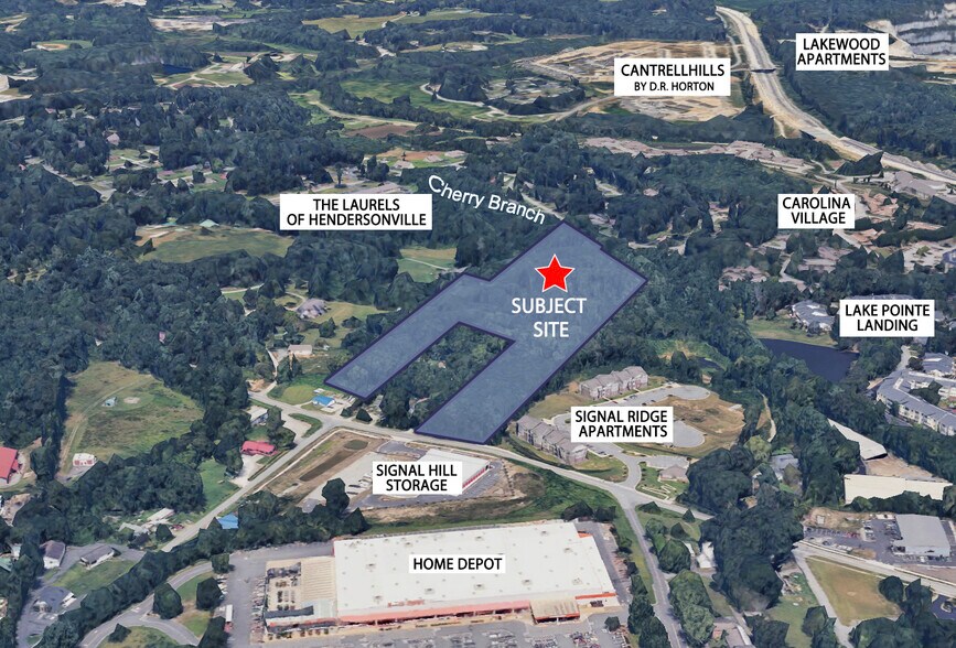 Primary Photo Of 9999 Signal Hill Rd, Hendersonville Land For Sale