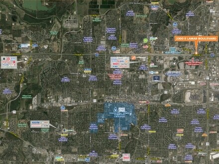 More Photos Of 2300 E Lamar Blvd, Arlington Land For Lease