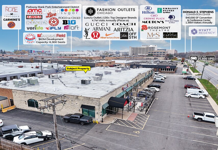 Primary Photo Of 4926-4940 N River Rd, Schiller Park Freestanding For Sale