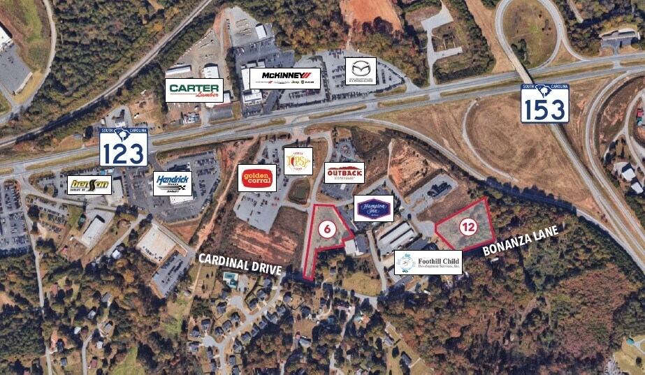 Primary Photo Of 6 Southern Center Ct, Easley Land For Sale