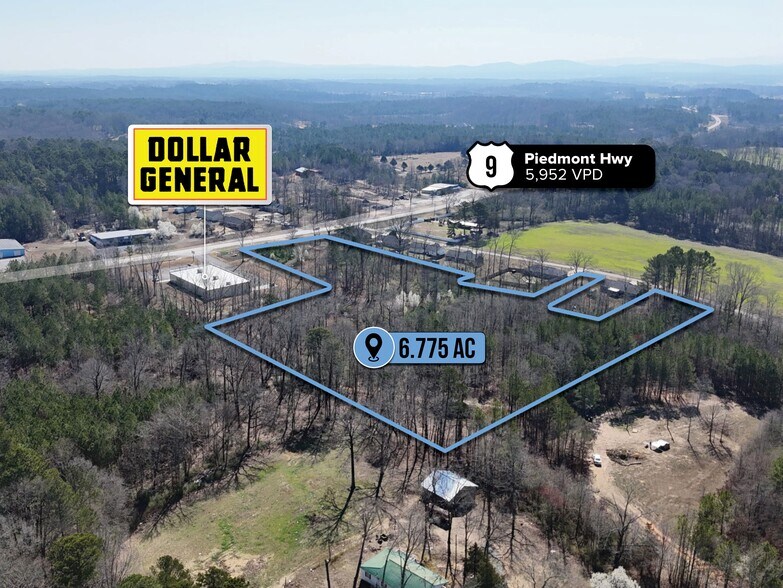 More Photos Of adj. to 900 Piedmont Hwy, Centre Land For Sale