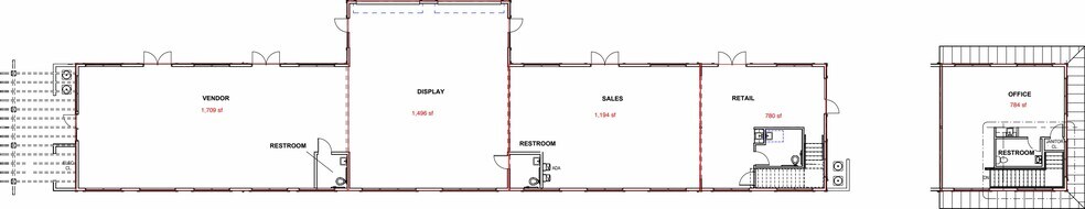 More Photos Of 35-39 E Telegraph Rd, Fillmore Freestanding For Lease