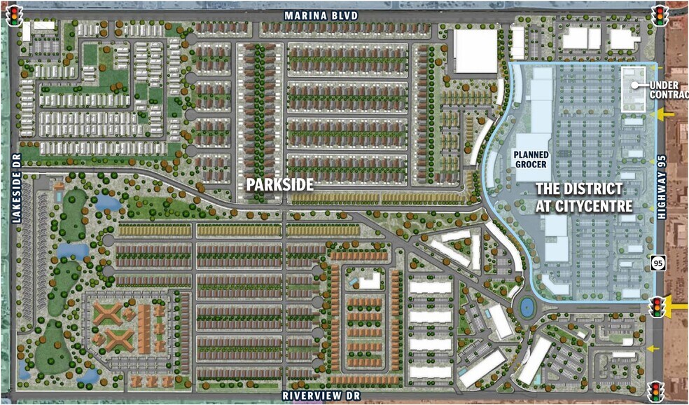 More Photos Of SWC Marina Boulevard & Hwy 95, Bullhead City Land For Lease