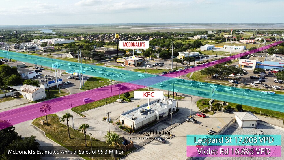 More Photos Of 11153 Leopard St, Corpus Christi Fast Food For Lease