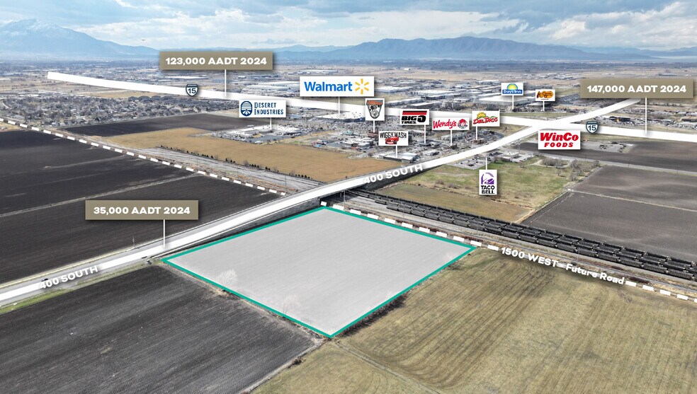 More Photos Of Approx. 1500 West 400 South, Springville Land For Sale