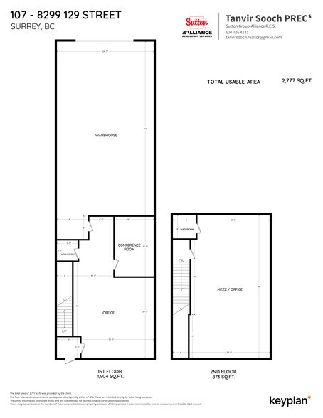 More Photos Of 8299 129 St, Surrey Warehouse For Sale