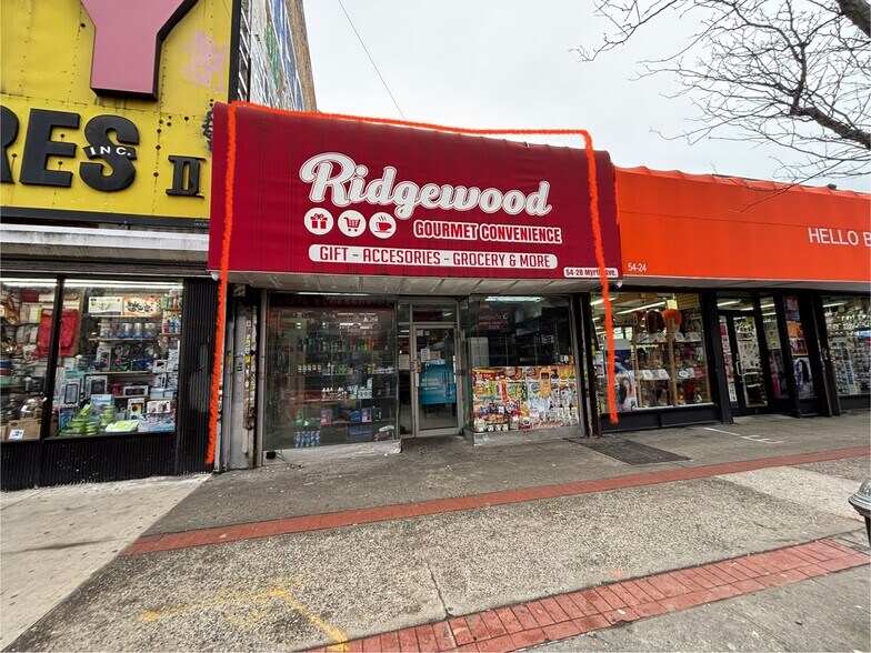 Primary Photo Of 5420-5428 Myrtle Ave, Ridgewood Storefront For Lease
