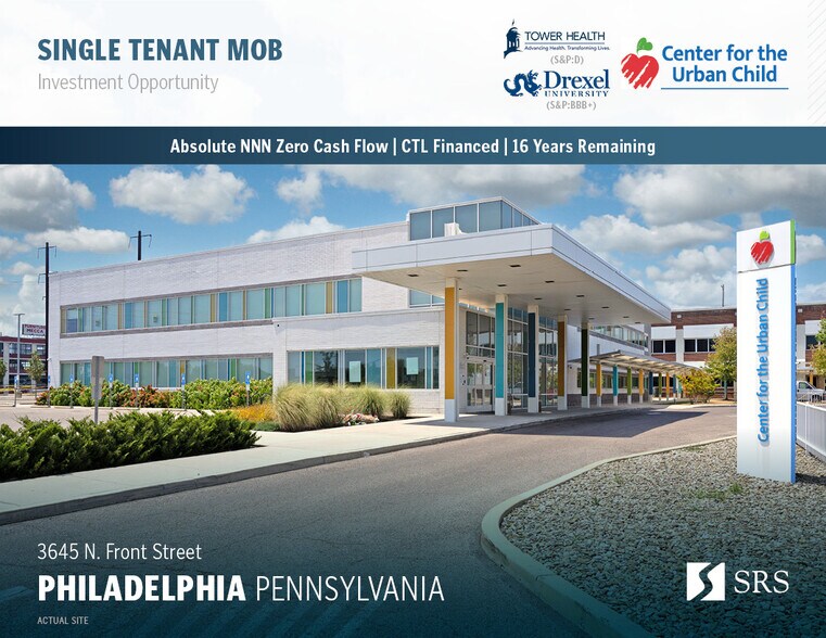 Primary Photo Of 3645 N Front St, Philadelphia Medical For Sale