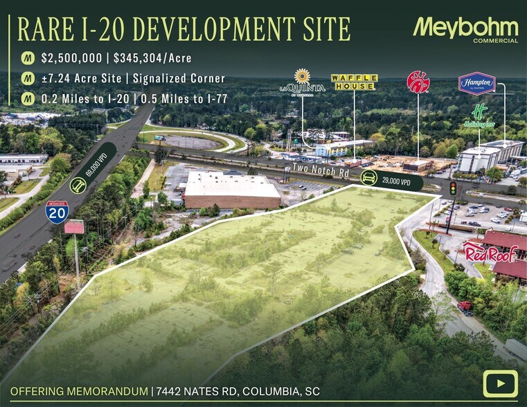 Primary Photo Of 7442 Nates Rd, Columbia Land For Sale