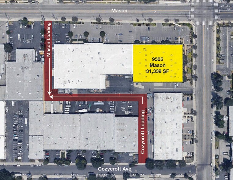 More Photos Of 9505-9541 Mason Ave, Chatsworth Manufacturing For Lease