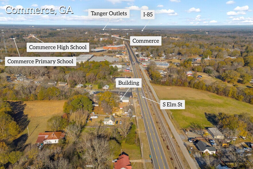 More Photos Of 399 S Elm St, Commerce Storefront For Sale