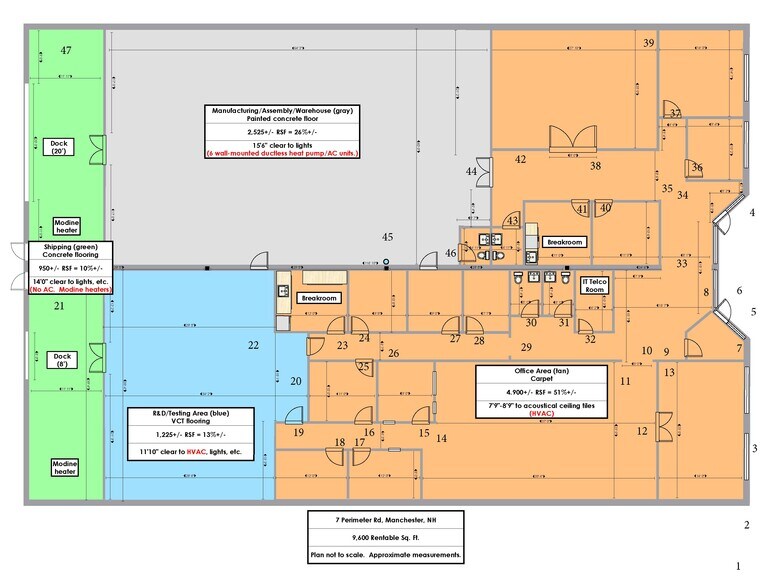More Photos Of 7 Perimeter Rd, Manchester Light Manufacturing For Lease