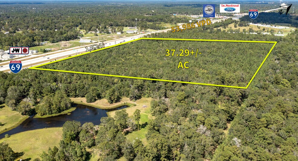 More Photos Of 0 Hwy 59 & Midline rd rd, Splendora Land For Sale
