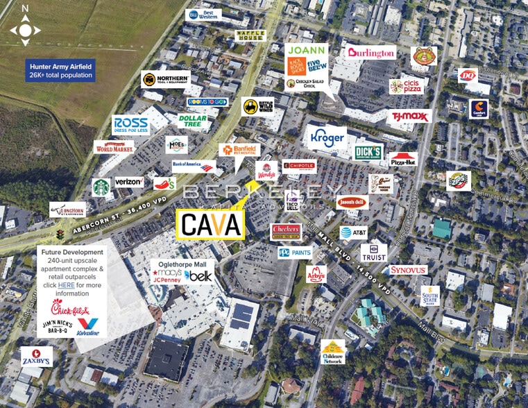 More Photos Of 203 Mall Blvd, Savannah Restaurant For Sale