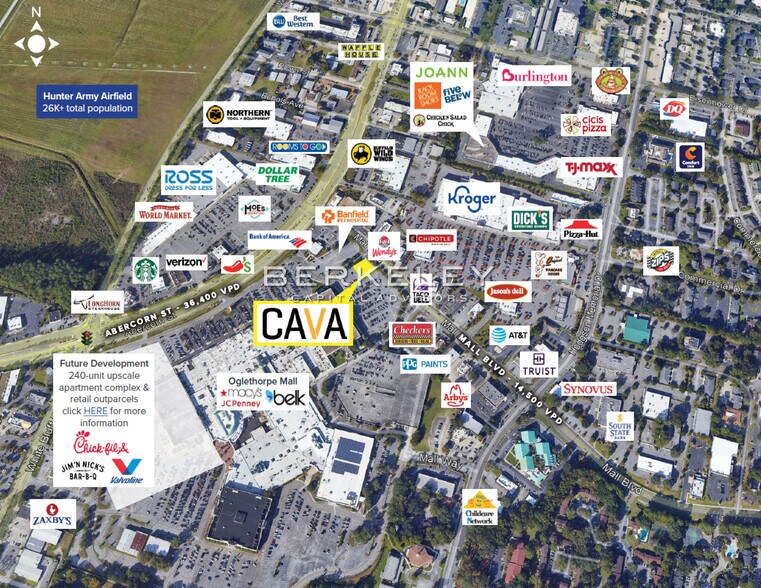 More Photos Of 203 Mall Blvd, Savannah General Retail For Sale