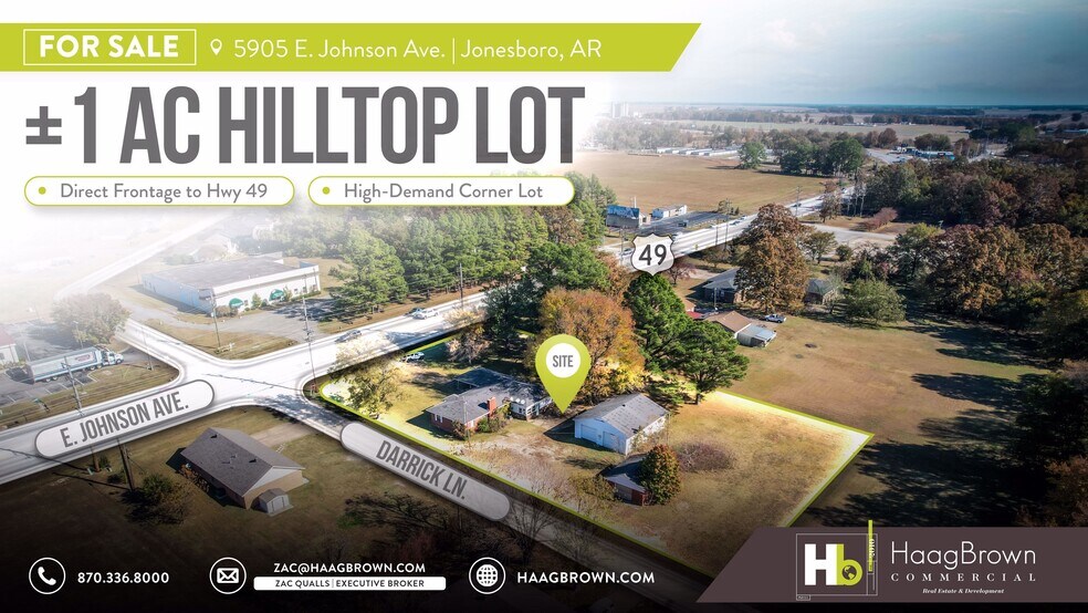 Primary Photo Of 5905 E Johnson Ave, Jonesboro Land For Sale