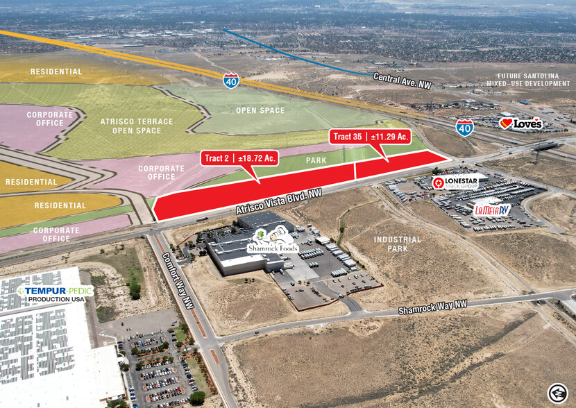 Primary Photo Of Atrisco Vista Blvd @ Comfort Way, Albuquerque Land For Sale