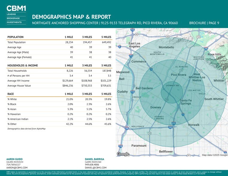 More Photos Of 9101 Telegraph Rd, Pico Rivera General Retail For Lease