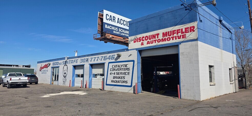 Primary Photo Of 1601 S Cherokee St, Denver Auto Repair For Sale