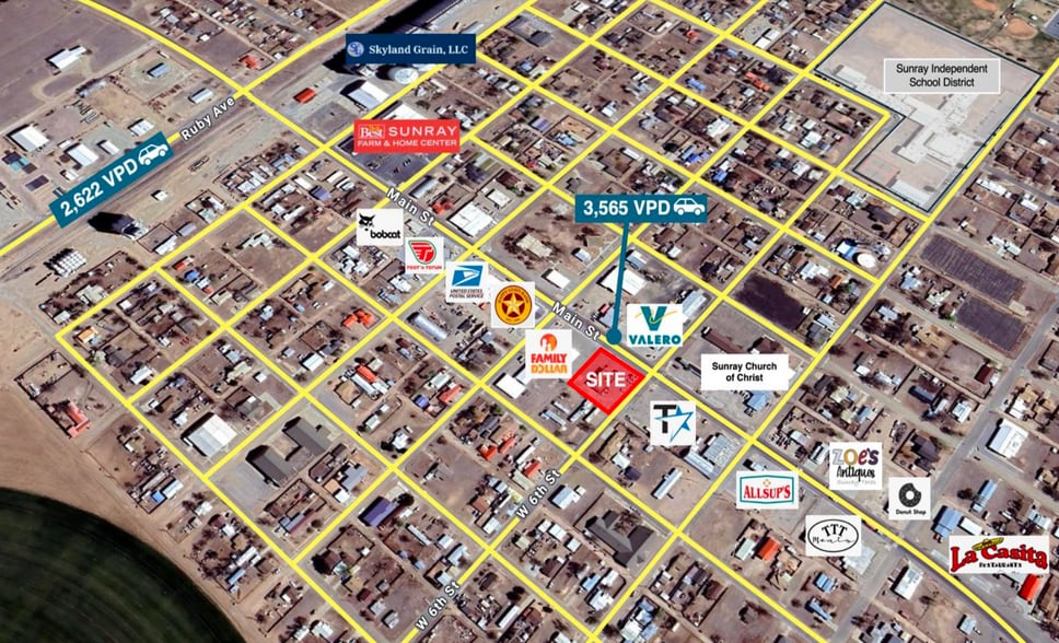 More Photos Of 514 Main St, Sunray General Retail For Sale