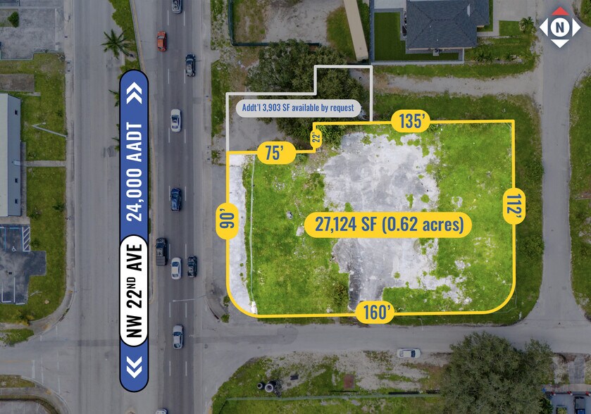 More Photos Of 8901 NW 22nd Ave, Miami Land For Sale