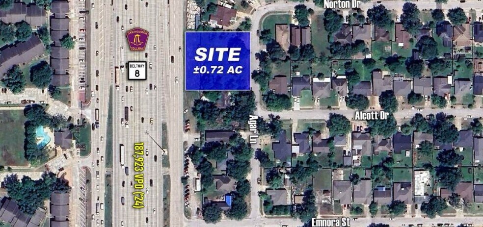 Primary Photo Of 2626 W Sam Houston Pky N, Houston Land For Sale