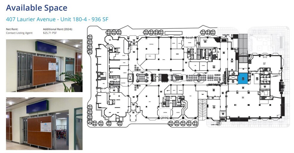 More Photos Of 407 Laurier Ave W, Ottawa General Retail For Lease