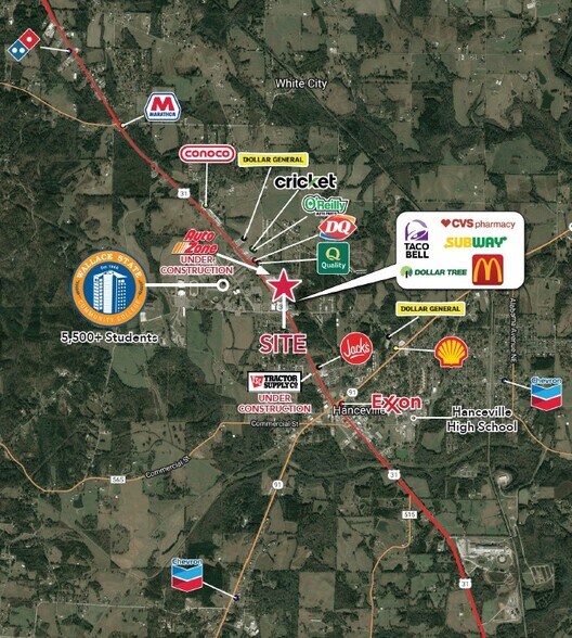 More Photos Of 760 Main NE st, Hanceville Land For Lease