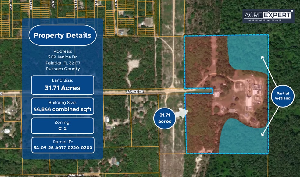 Primary Photo Of 209 Janice Dr, Palatka Industrial For Sale