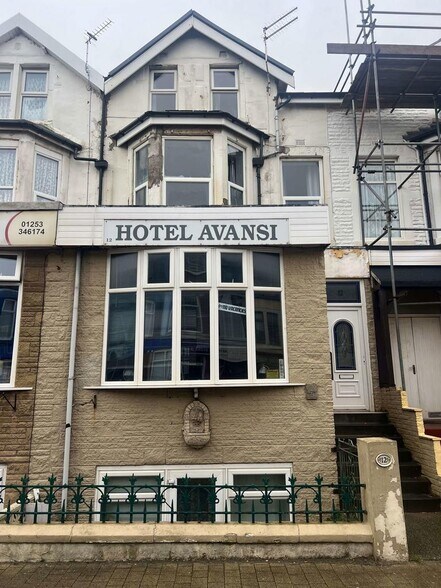 Primary Photo Of 12 St Chads Rd, Blackpool Hotel For Sale