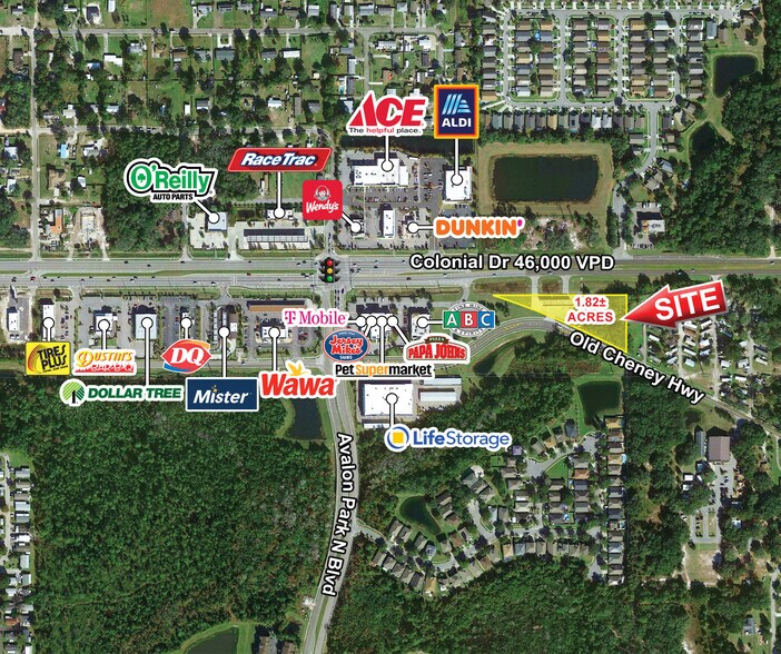 More Photos Of 14902 E Colonial Dr, Orlando Land For Lease