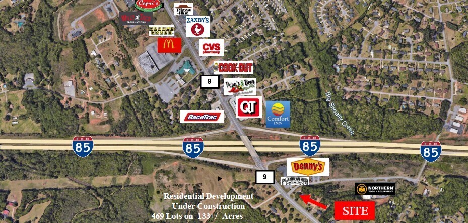 Primary Photo Of 1564 Boiling Springs Rd, Boiling Springs Land For Sale