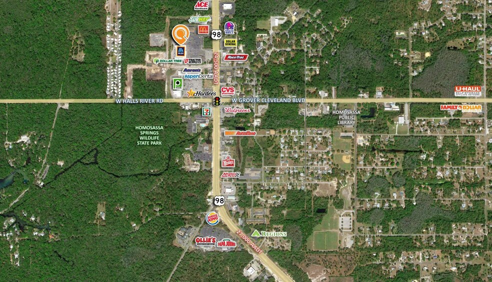 More Photos Of 3756-3792 S Suncoast Blvd, Homosassa General Retail For Lease