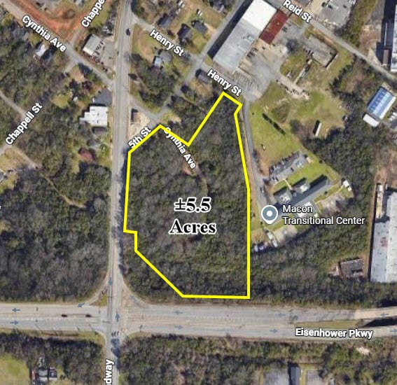 Primary Photo Of 2308 Broadway, Macon Land For Sale