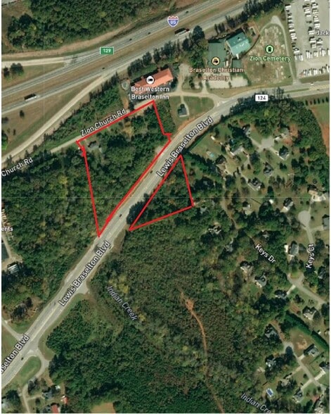 Primary Photo Of 000 Hwy 124 & Zion Church Rd, Braselton Land For Sale