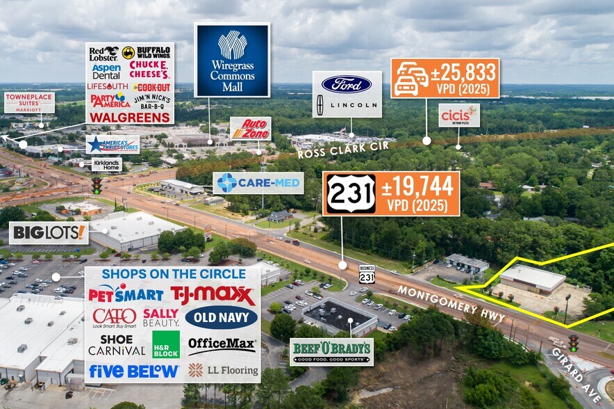 More Photos Of 2718 Montgomery Hwy, Dothan General Retail For Sale