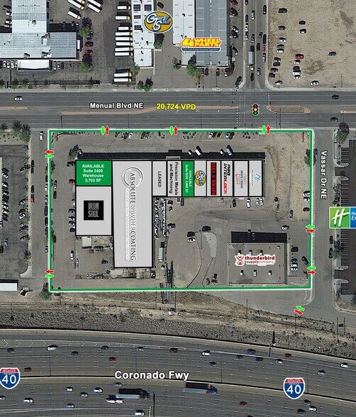 More Photos Of 2400-2452 Menaul Blvd, Albuquerque Showroom For Lease