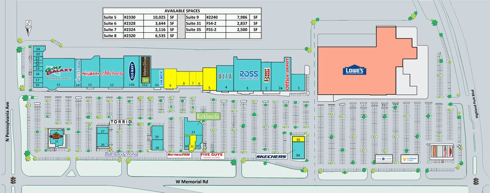 More Photos Of 2300 W Memorial Rd, Oklahoma City Unknown For Lease