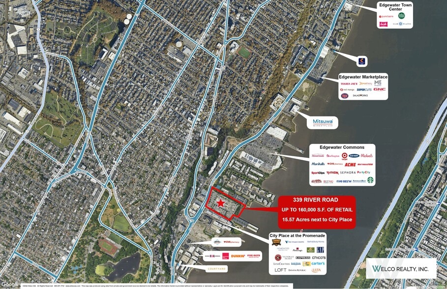 Primary Photo Of 339 River Rd, Edgewater Land For Lease