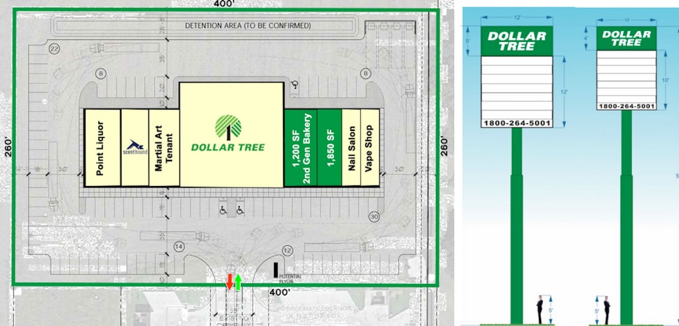 More Photos Of 6504 WEST ADAMS, Temple Storefront For Lease