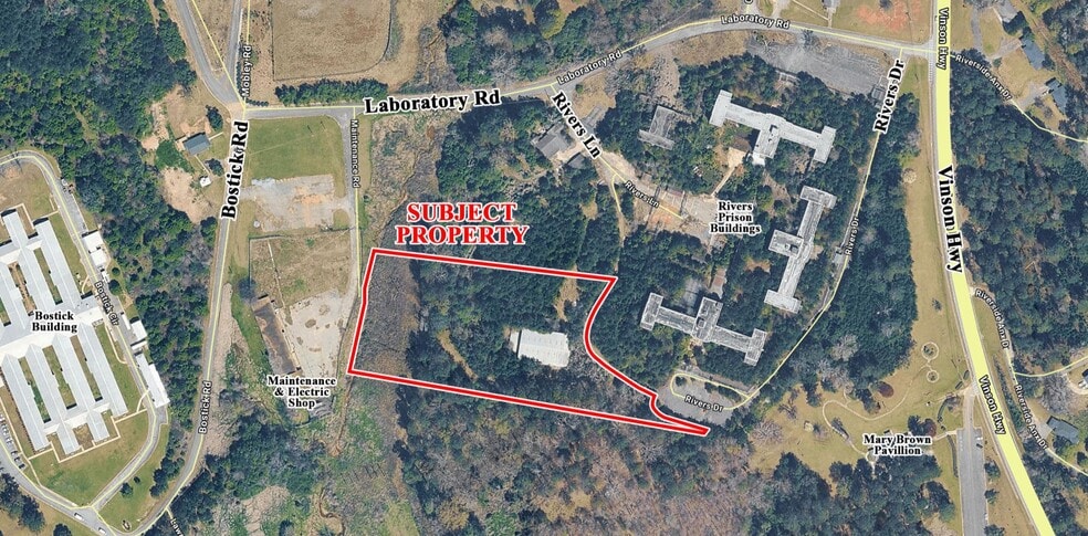 Primary Photo Of Rivers Lane, Off Laboratory Rd, Milledgeville Fitness Center For Sale